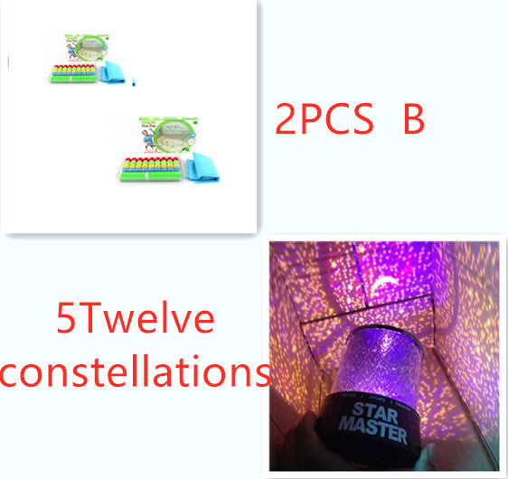 LED's Star Projector colorful Nightlight light sleep creative gifts novelty hot goods stall