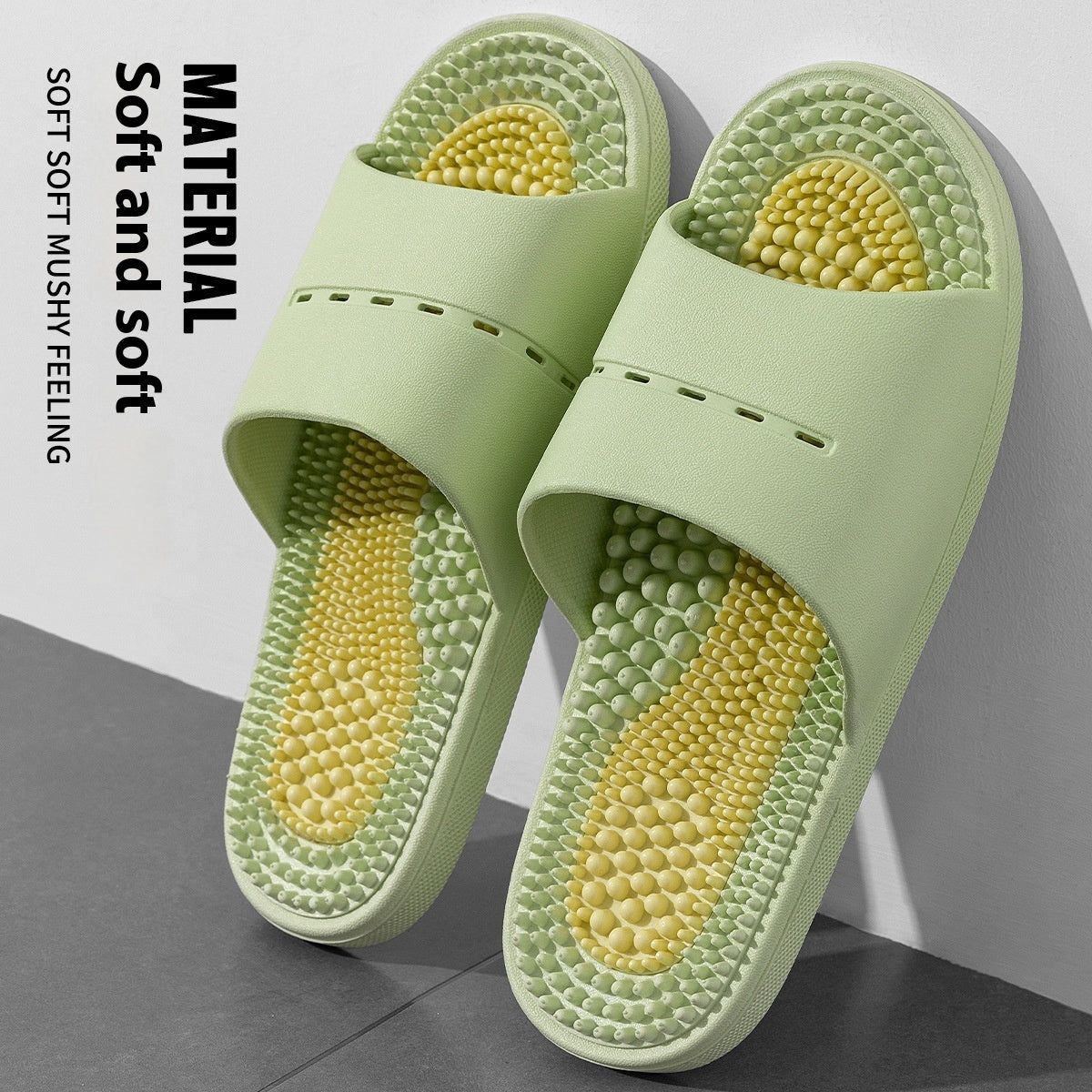 Ball Massage Sandals Bathroom Bath Non-slip Wear-resistant Anti-slip Bath Mat Pedicure