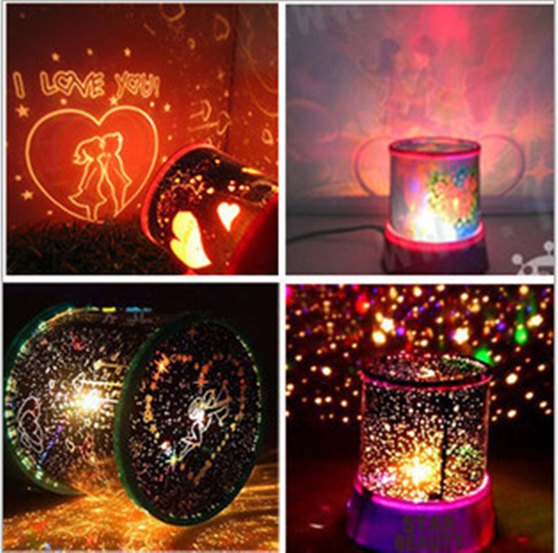 LED's Star Projector colorful Nightlight light sleep creative gifts novelty hot goods stall