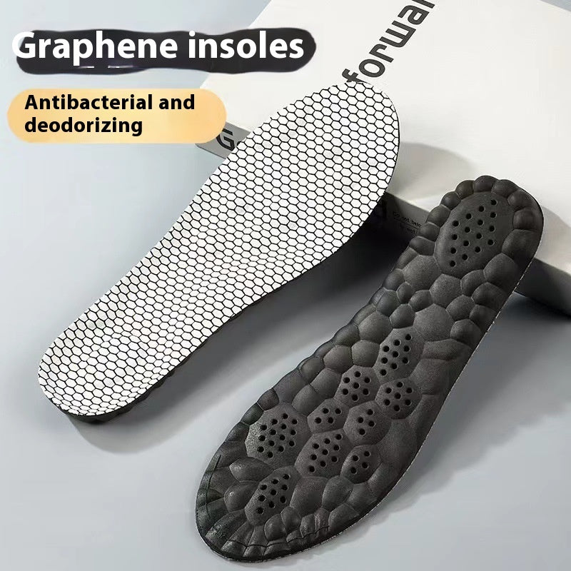 Antibacterial Deodorant Massage Sports Graphene Insole
