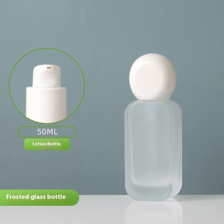 Press Spray Subpackage Fire Extinguisher Bottles Cream Cosmetic Glass Bottle