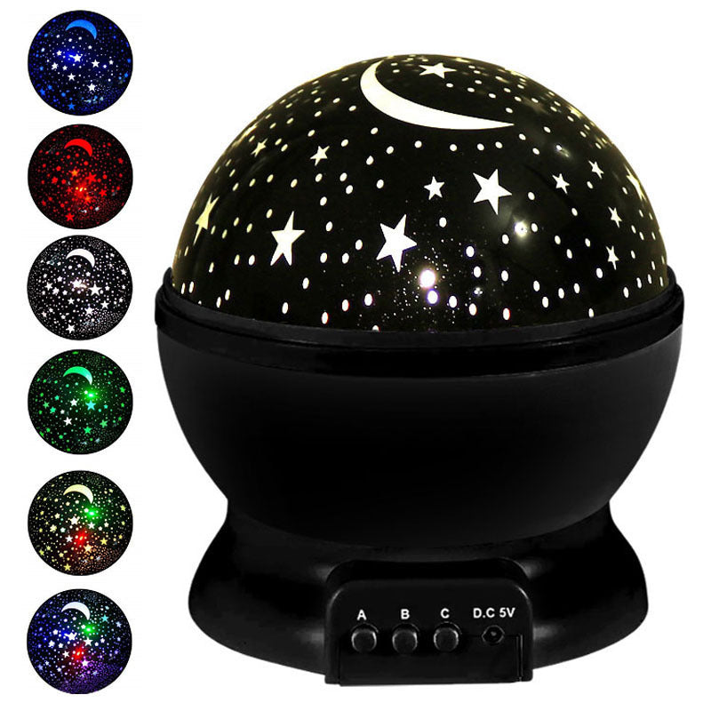 Star Light Projector Dream Rotating Romantic Starry Ball Atmosphere Led Children Night Light Christmas