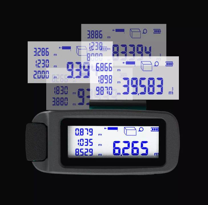 Multifunctional Digital Infrared Laser Range Finder Tape Measure