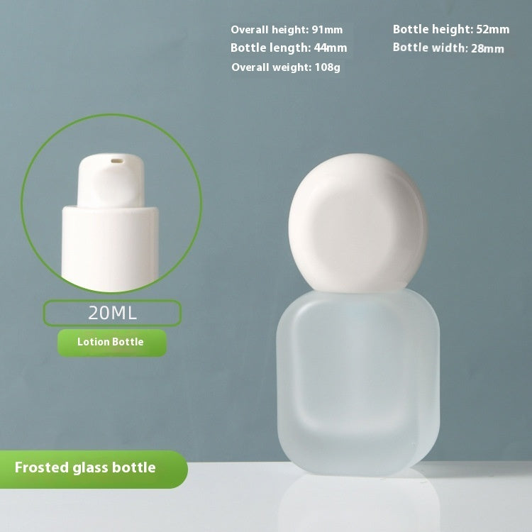 Press Spray Subpackage Fire Extinguisher Bottles Cream Cosmetic Glass Bottle